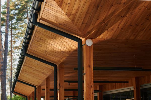 Porch Gutter Installation in Zebulon