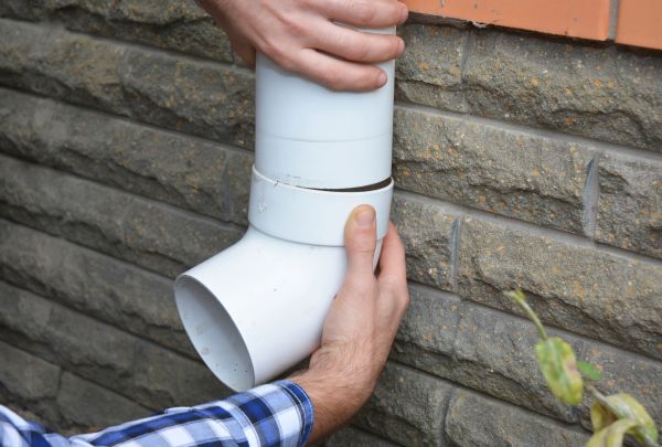 Drainage Downspout Repair in Zebulon