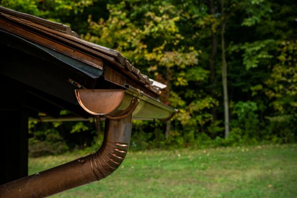 Copper Gutter Replacement in Zebulon
