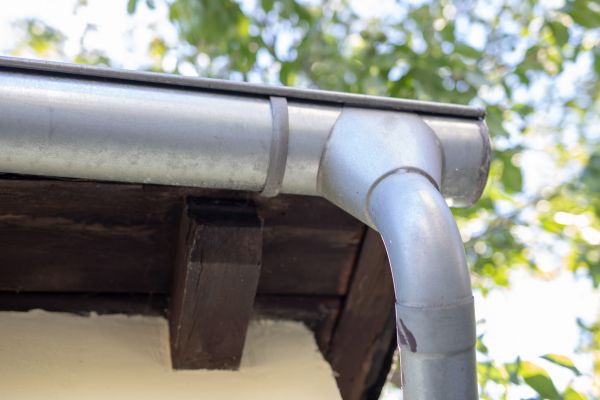 Metal Rain Gutter Installation in Zebulon