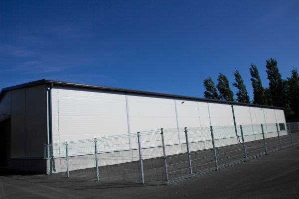 Warehouse Gutter Installation in Zebulon