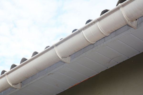 Plastic Gutter Installation in Zebulon